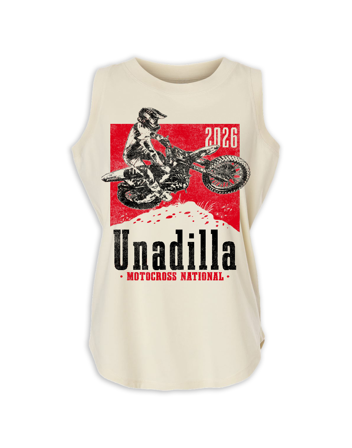 26 MX Unadilla Cowboy Up Ladies Tank