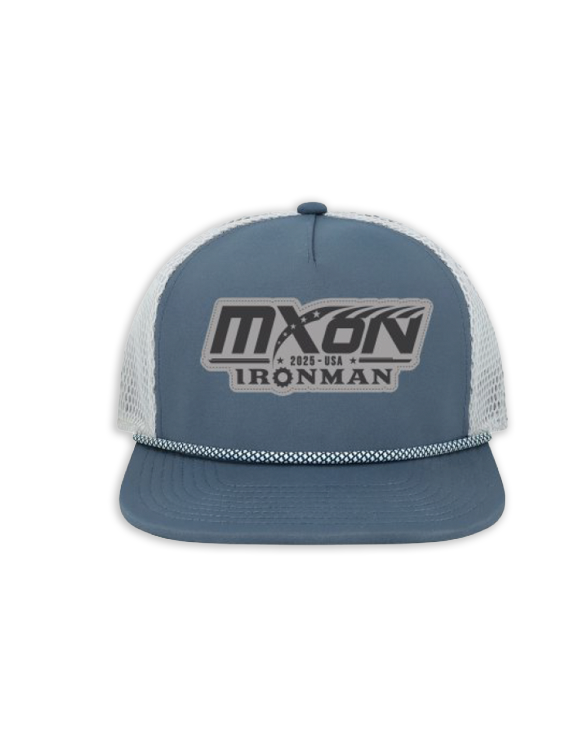 25 MXON Ironman Leather Patch Hat Hat