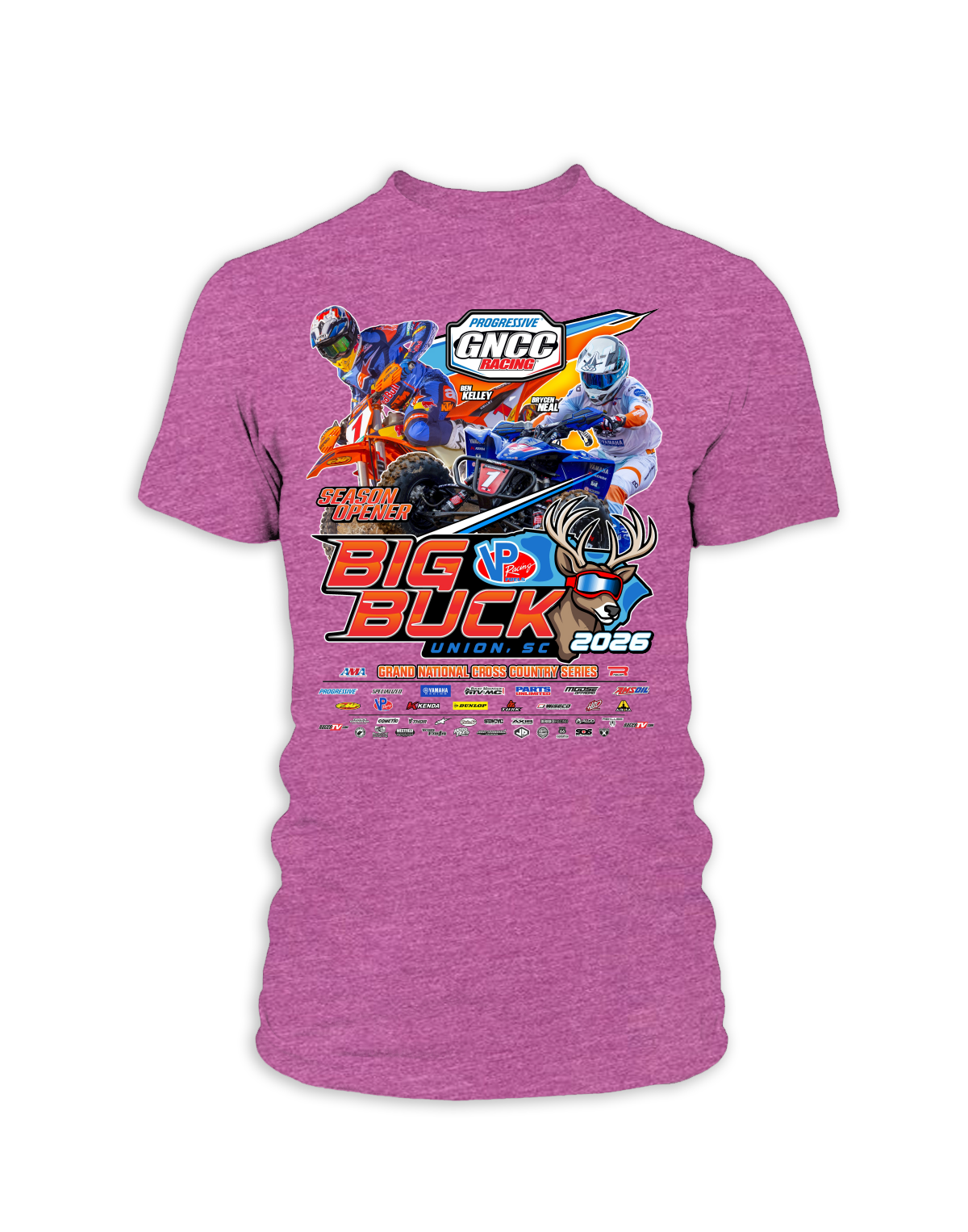 26 GNCC Big Buck Event Tee Youth