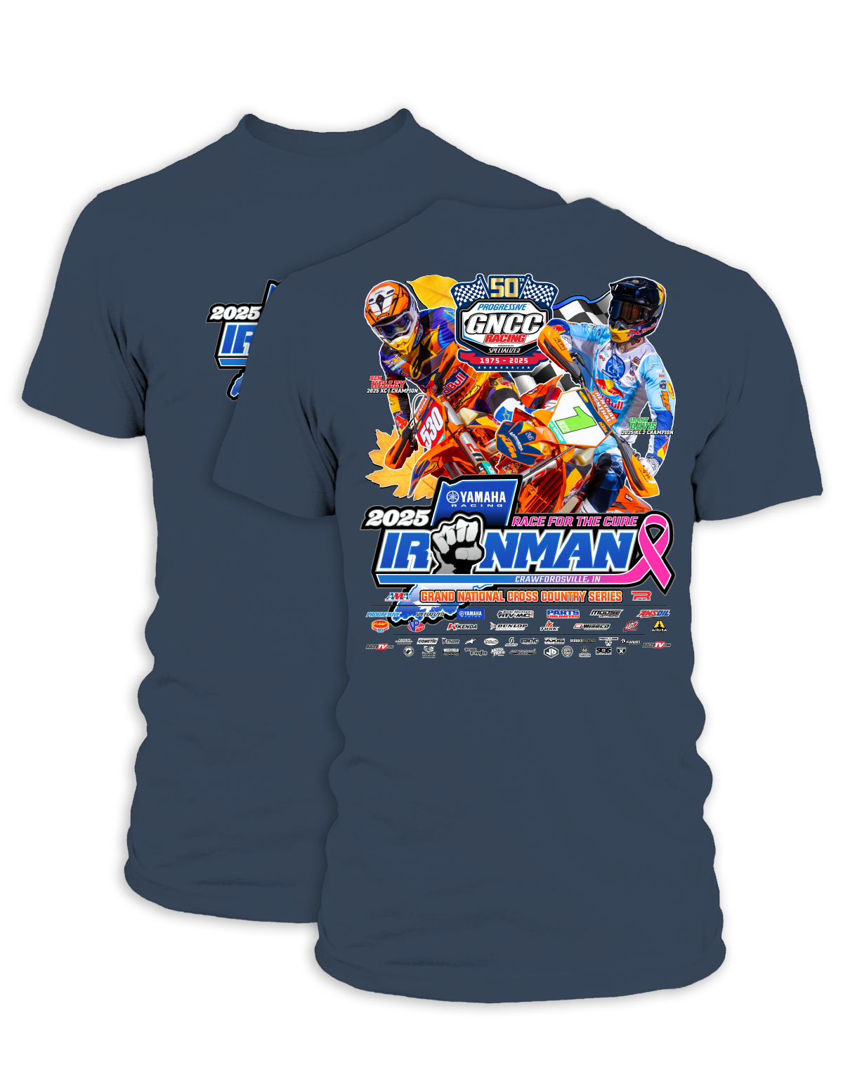 25 GNCC Ironman Event Tee Bike