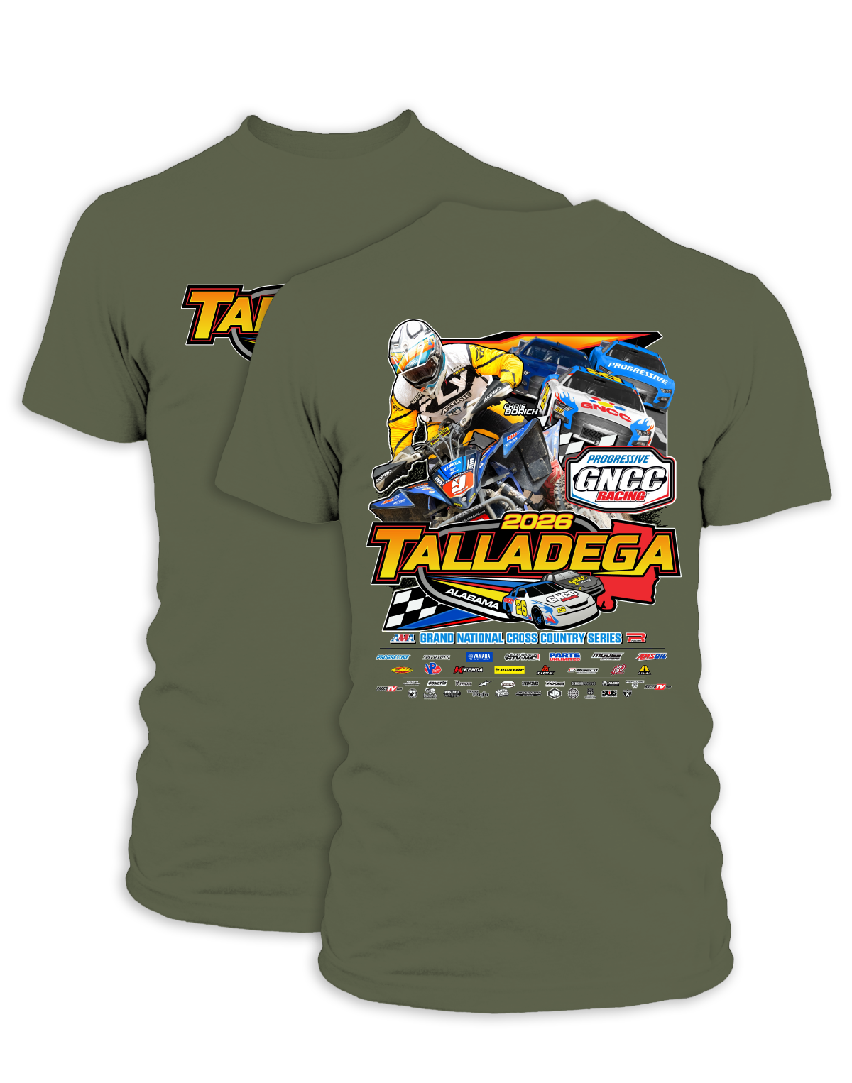 26 GNCC Talladega Event Tee ATV
