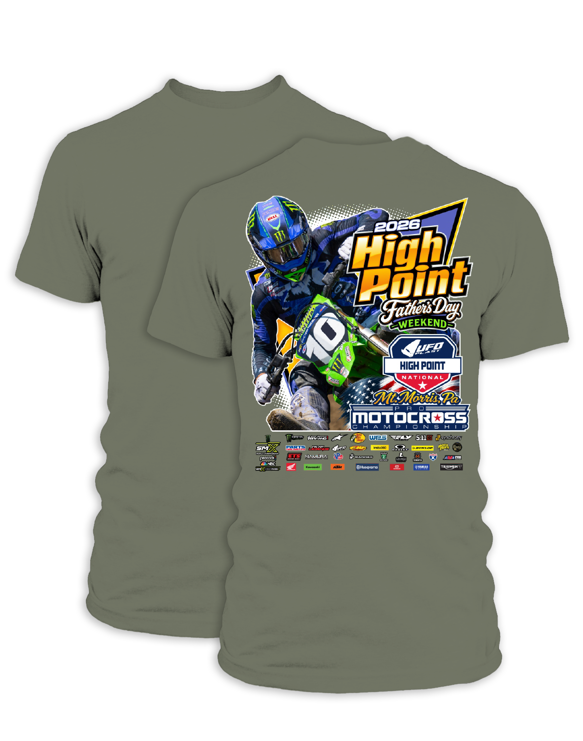 26 MX High Point Event T-Shirt Adult