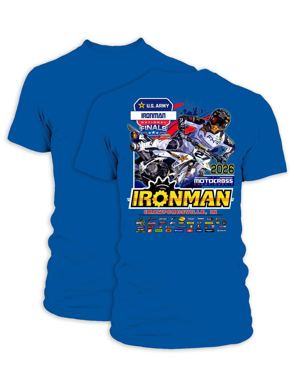 26 MX Ironman Main Adult Event T-Shirt