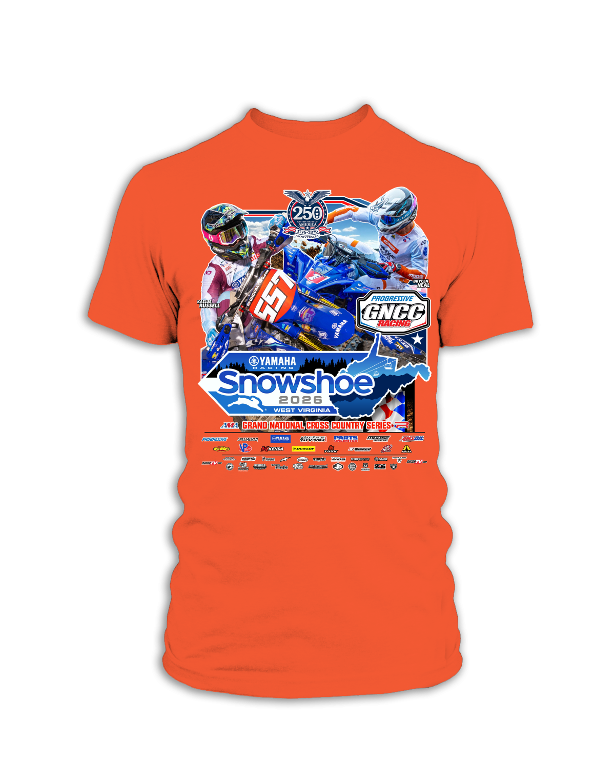 26 GNCC Snowshoe Youth Event Tee