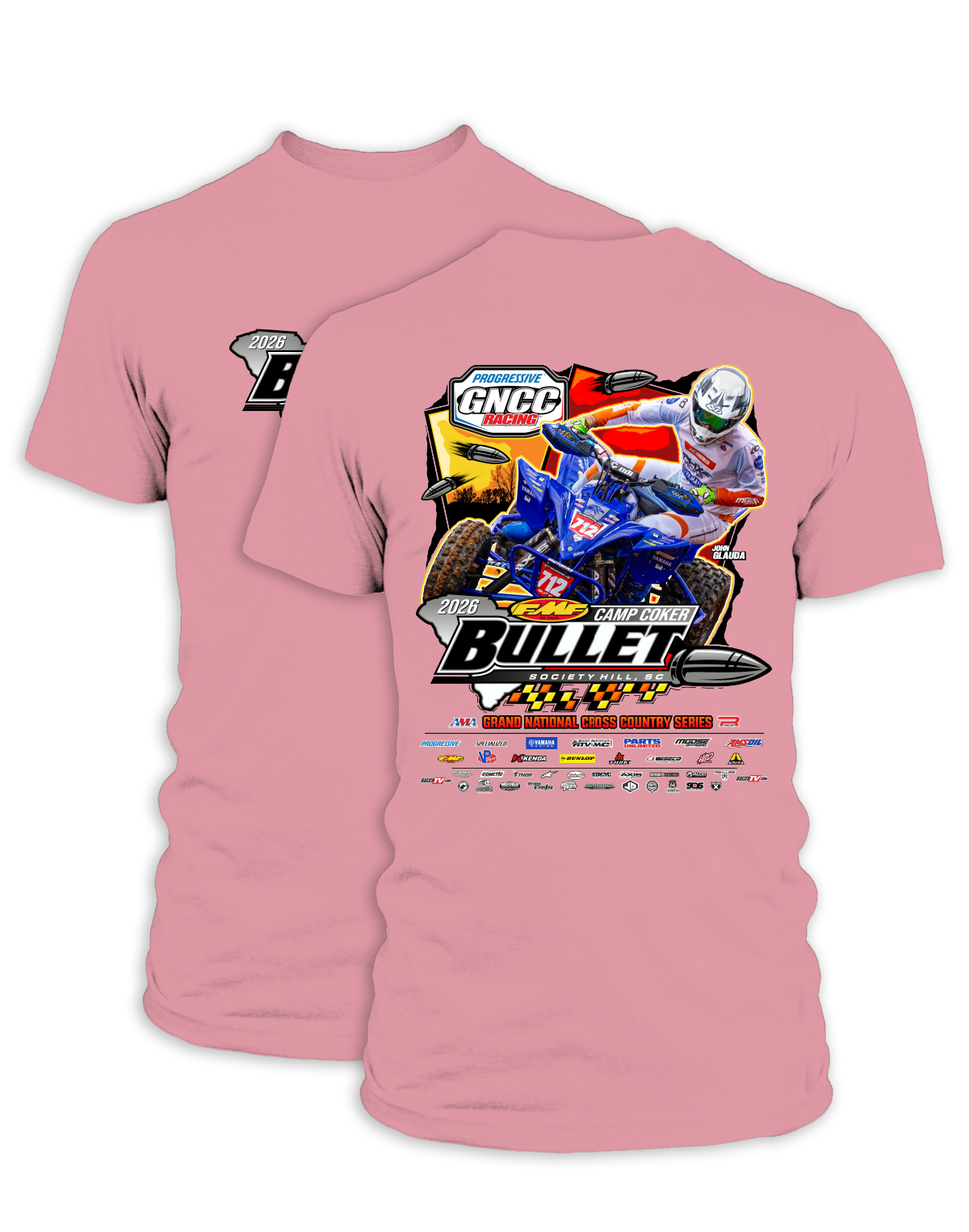 26 GNCC Camp Coker Event Tee ATV