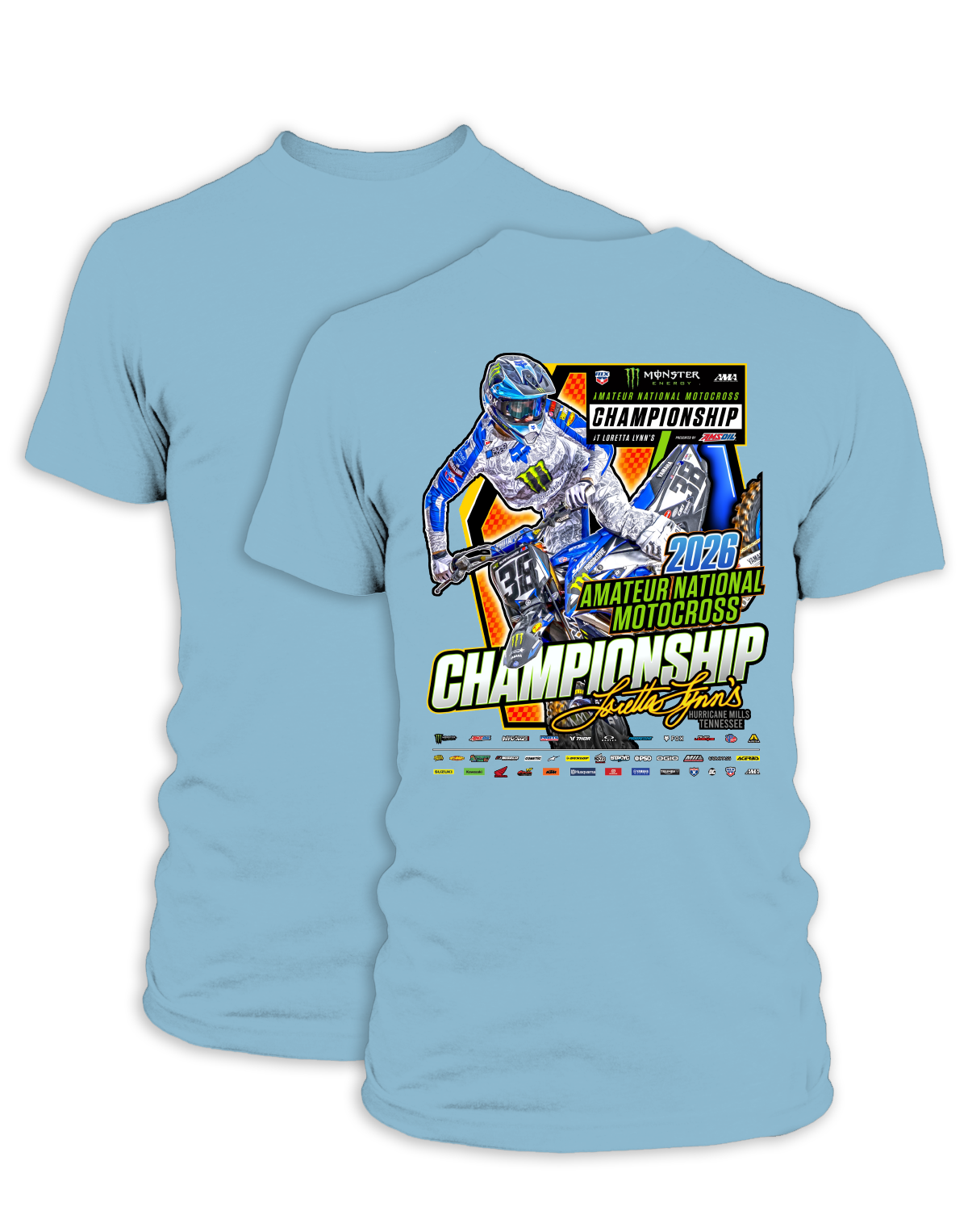 26 Loretta Lynns Amateur Main Adult Event T-Shirt