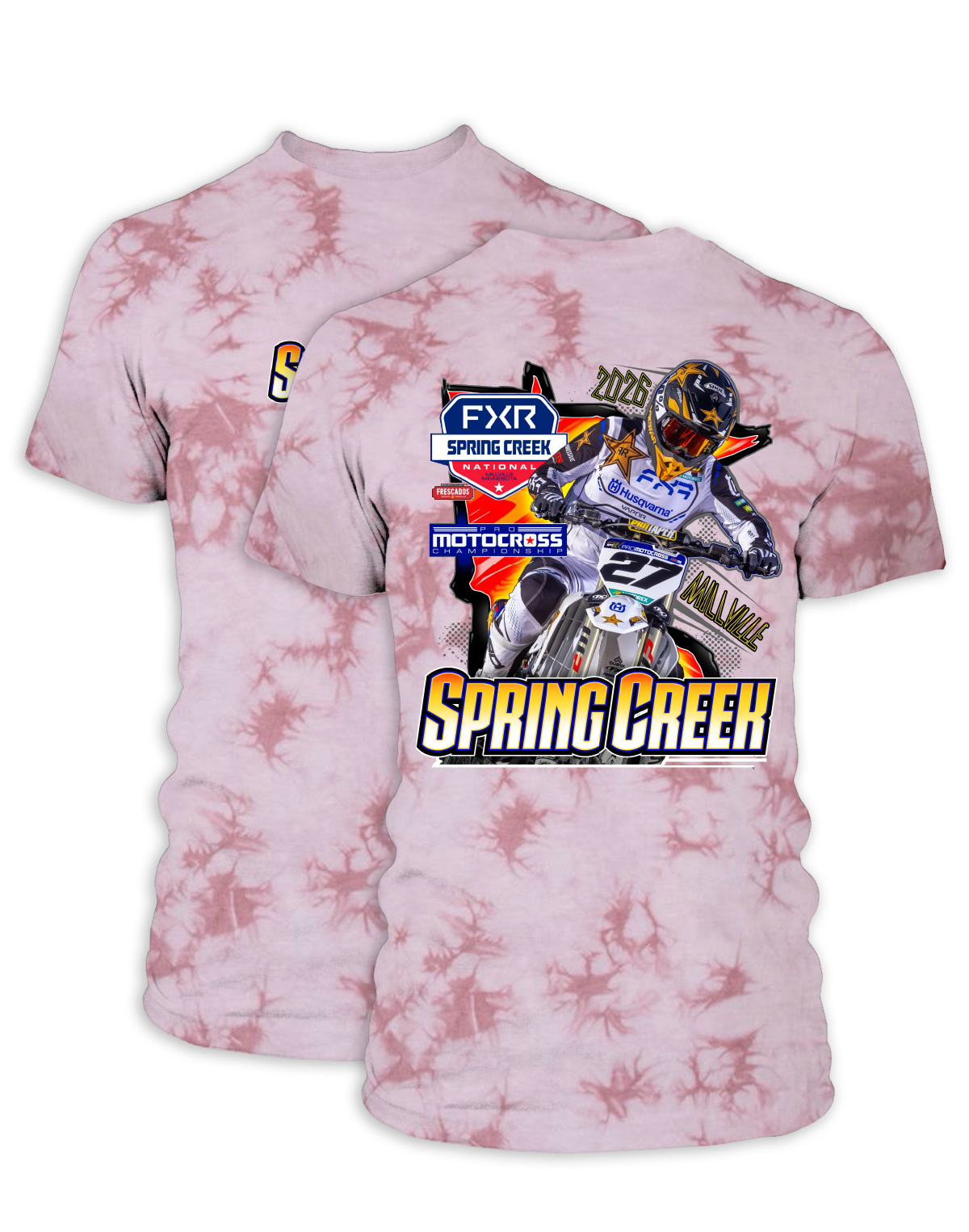 26 MX Spring Creek Main Adult Event T-Shirt