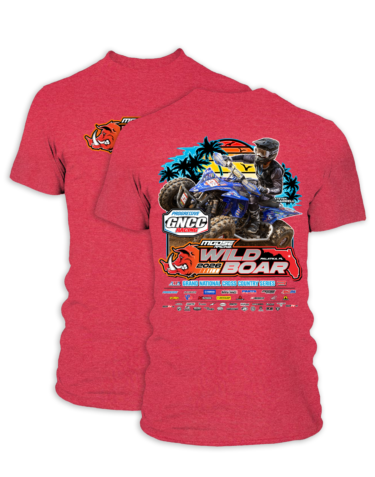 26 GNCC Wild Boar Event Tee ATV