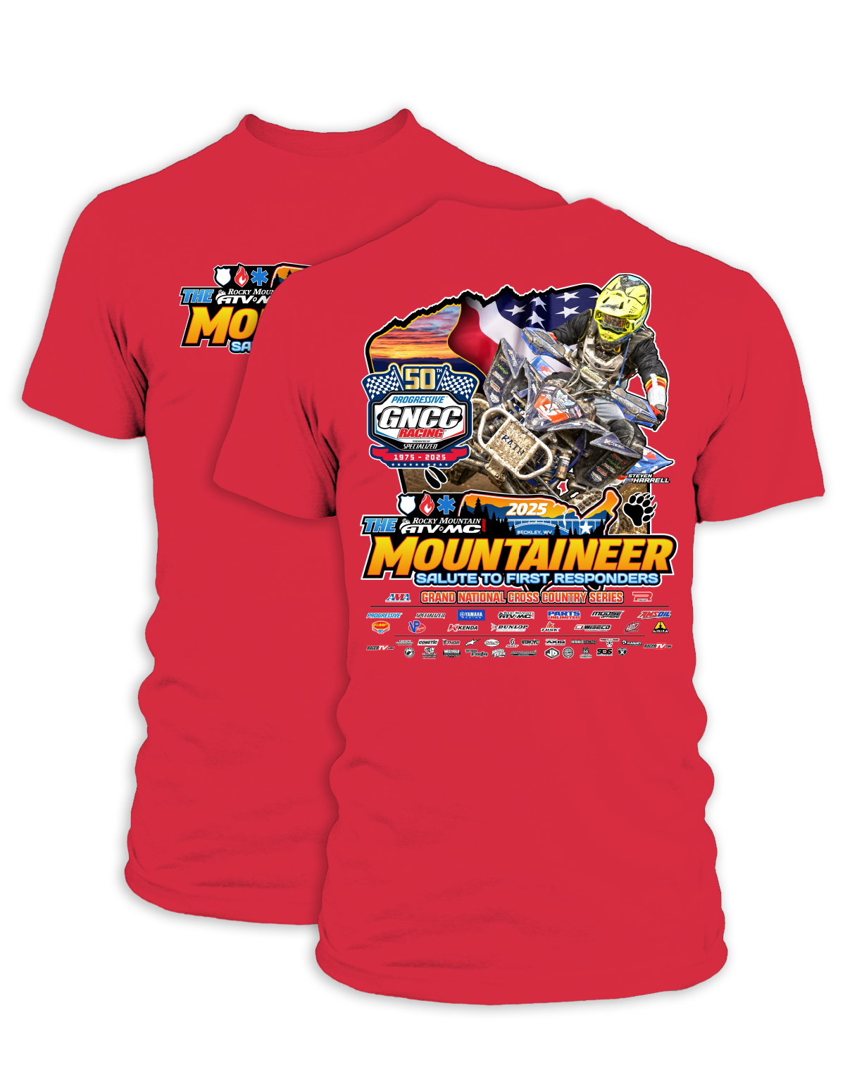25 GNCC Mountaineer Event Tee ATV