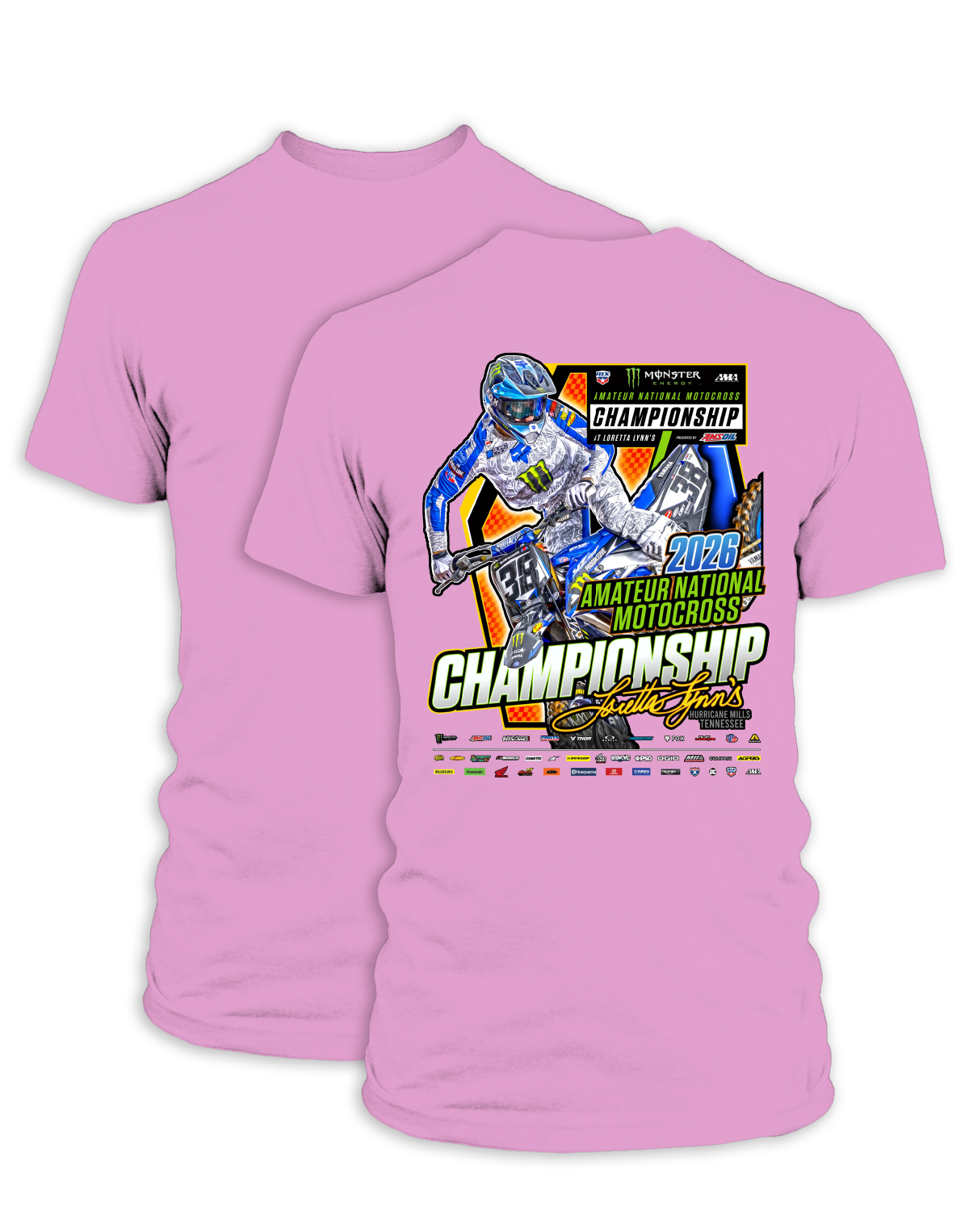 26 Loretta Lynns Amateur Main Adult Event T-Shirt