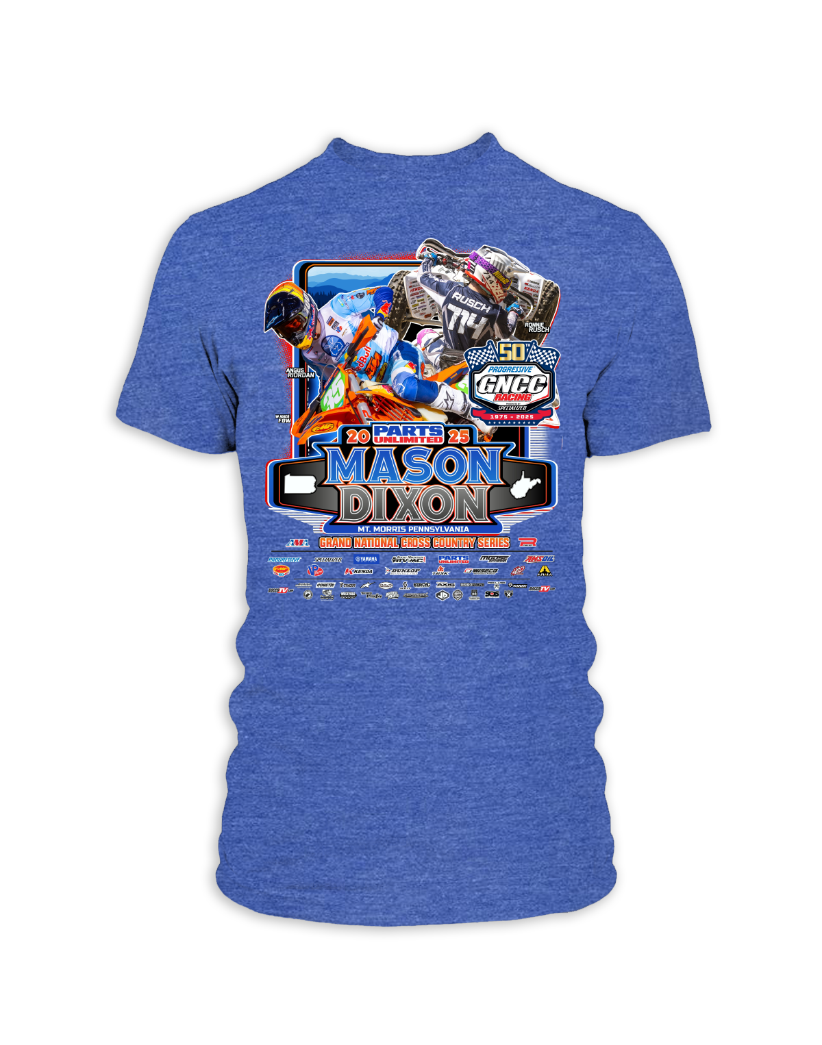 25 GNCC Mason Dixon Event Tee Youth