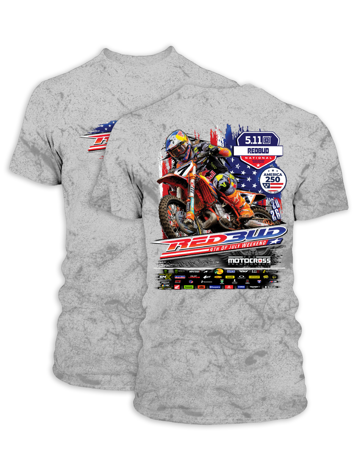 26 MX Redbud Event T-Shirt Adult