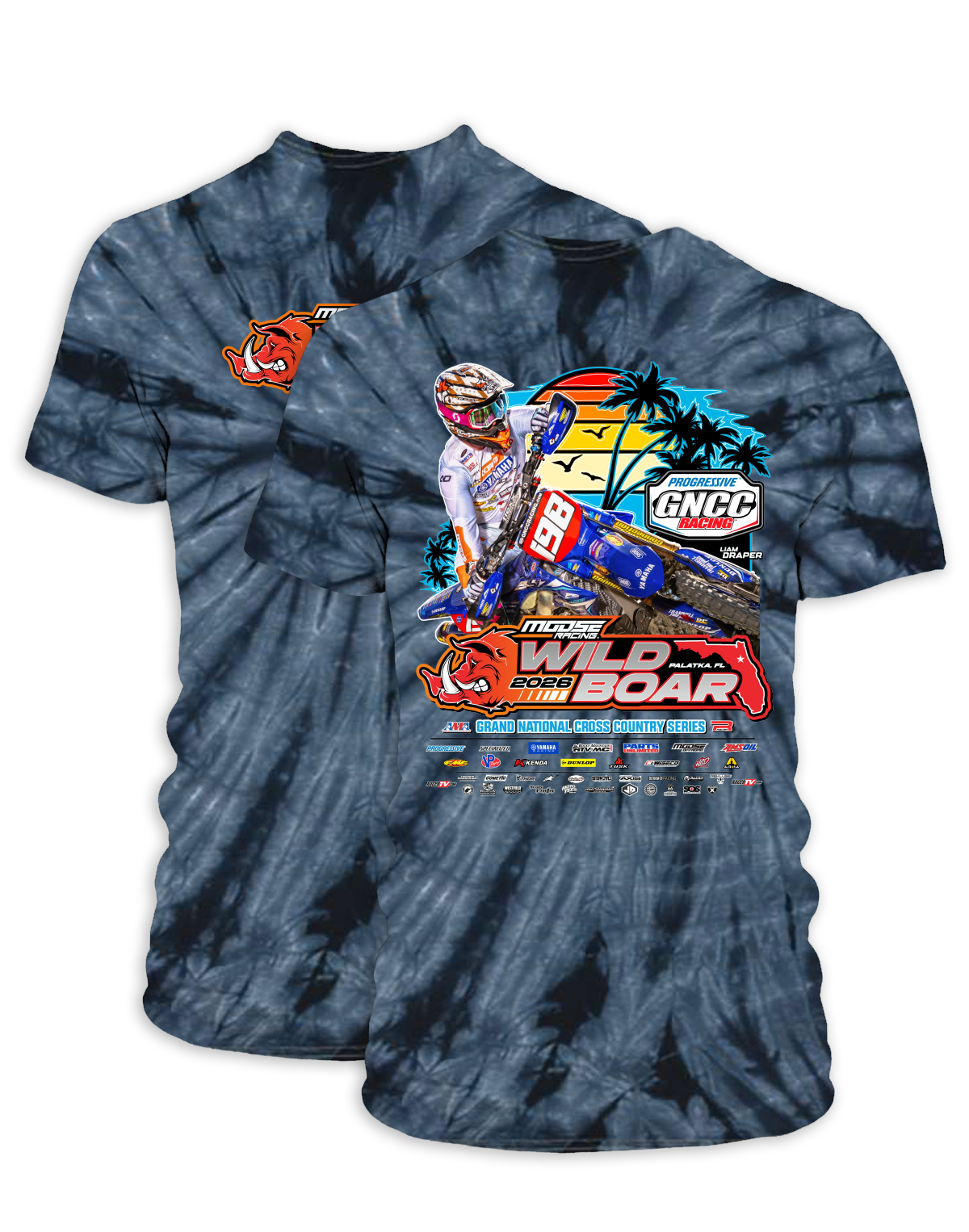 26 GNCC Wild Boar Event Tee Bike