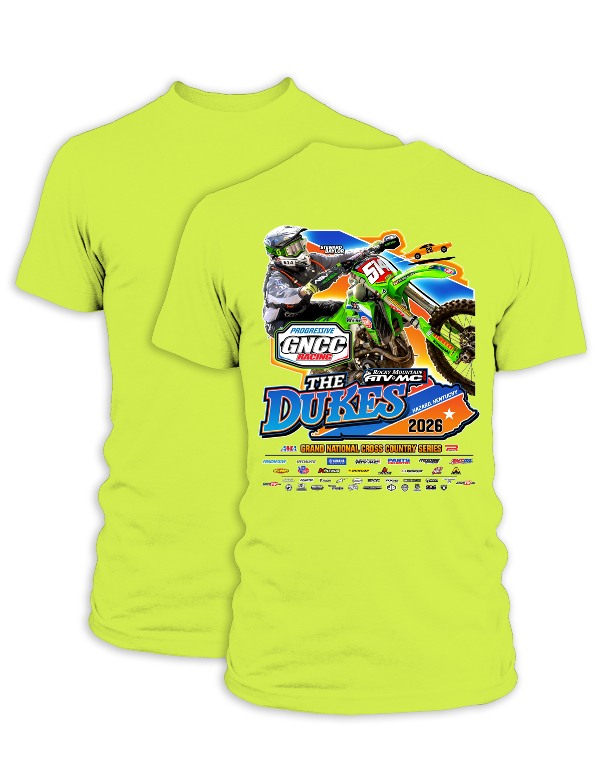 26 GNCC The Dukes Bike Event Tee
