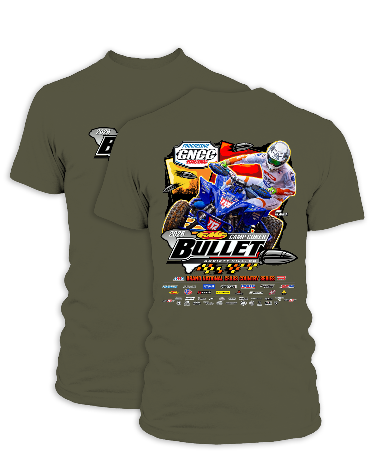 26 GNCC Camp Coker Event Tee ATV
