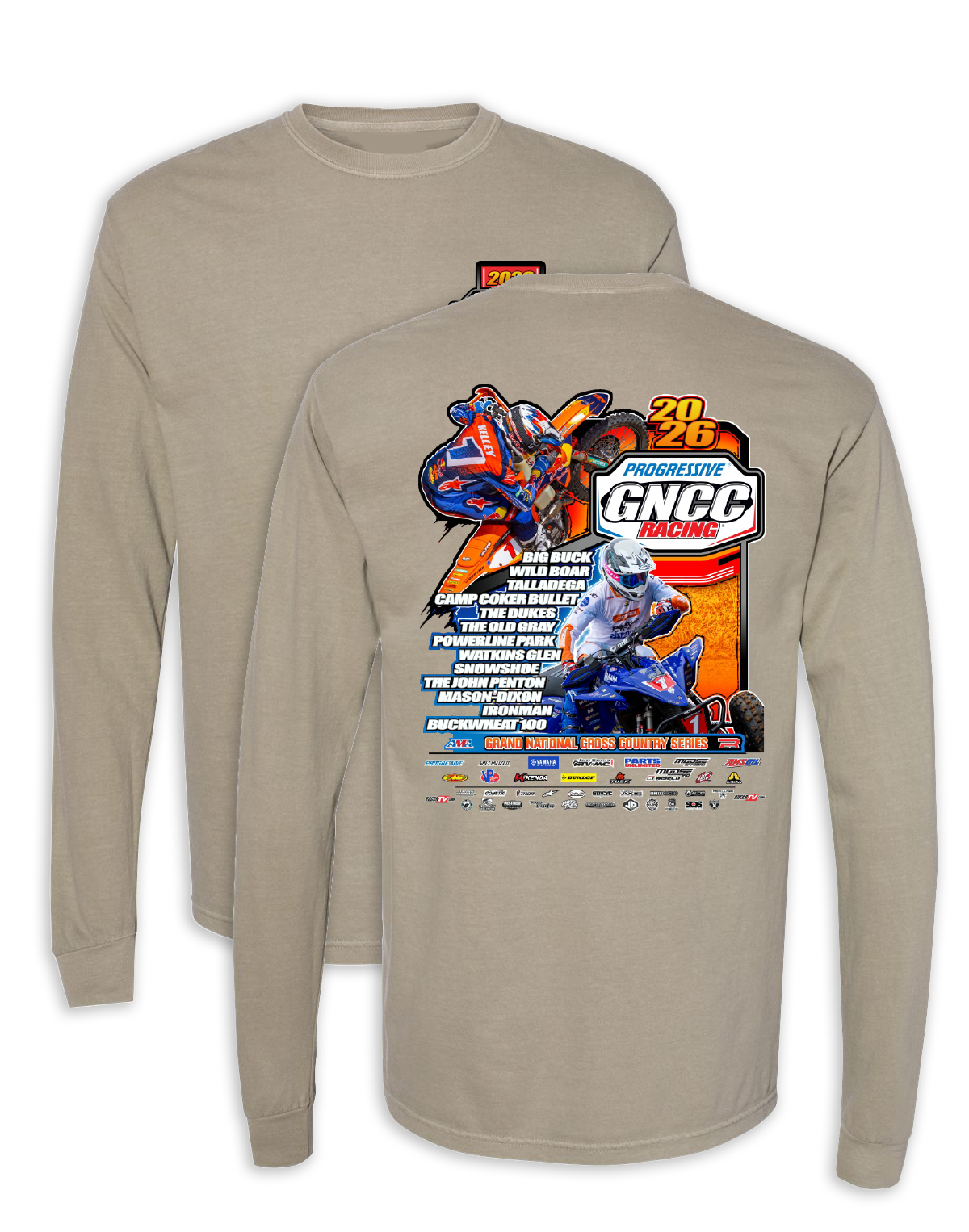 26 GNCC Series Adult Main Tour Longsleeve