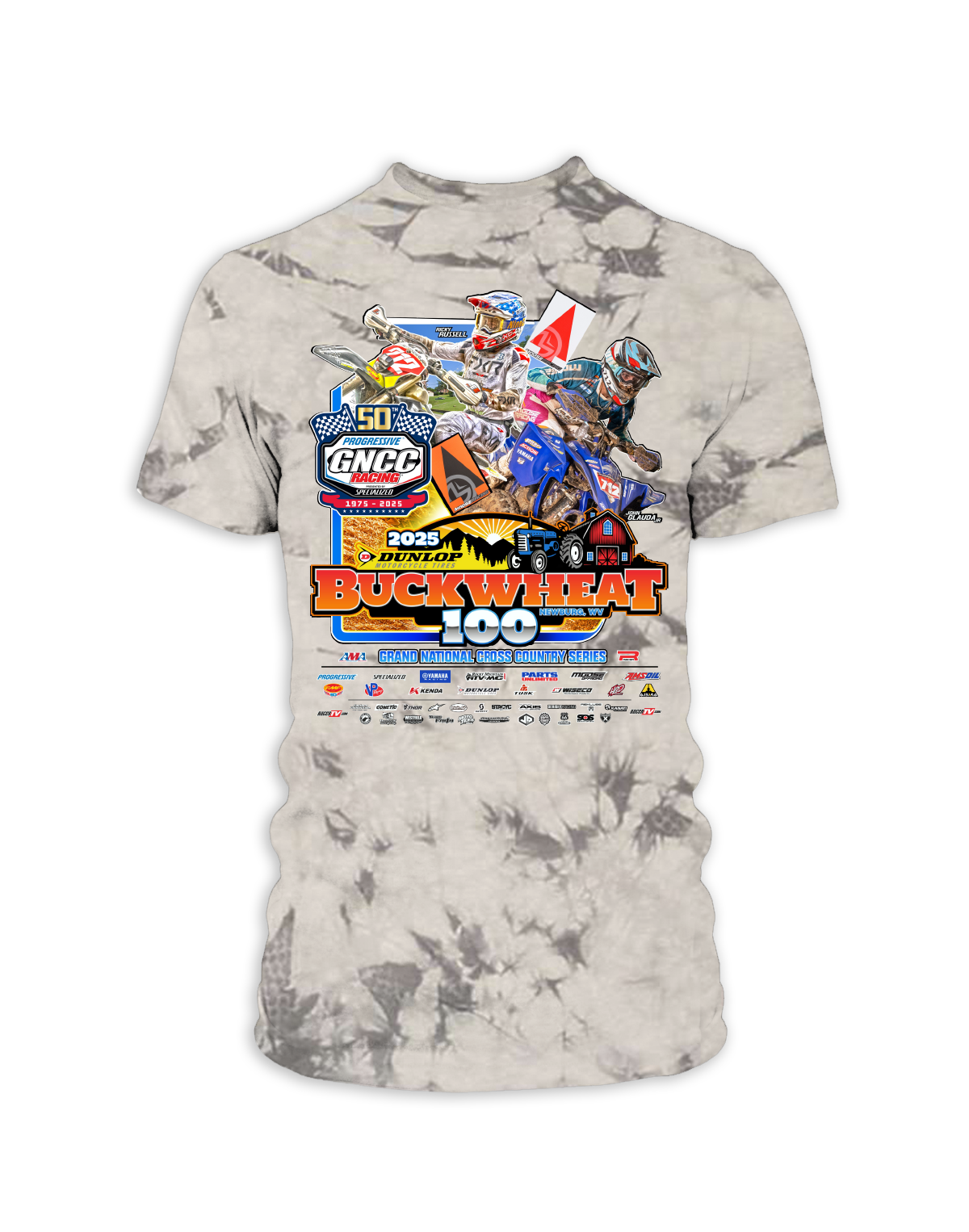 25 GNCC Buckwheat Event Tee Youth
