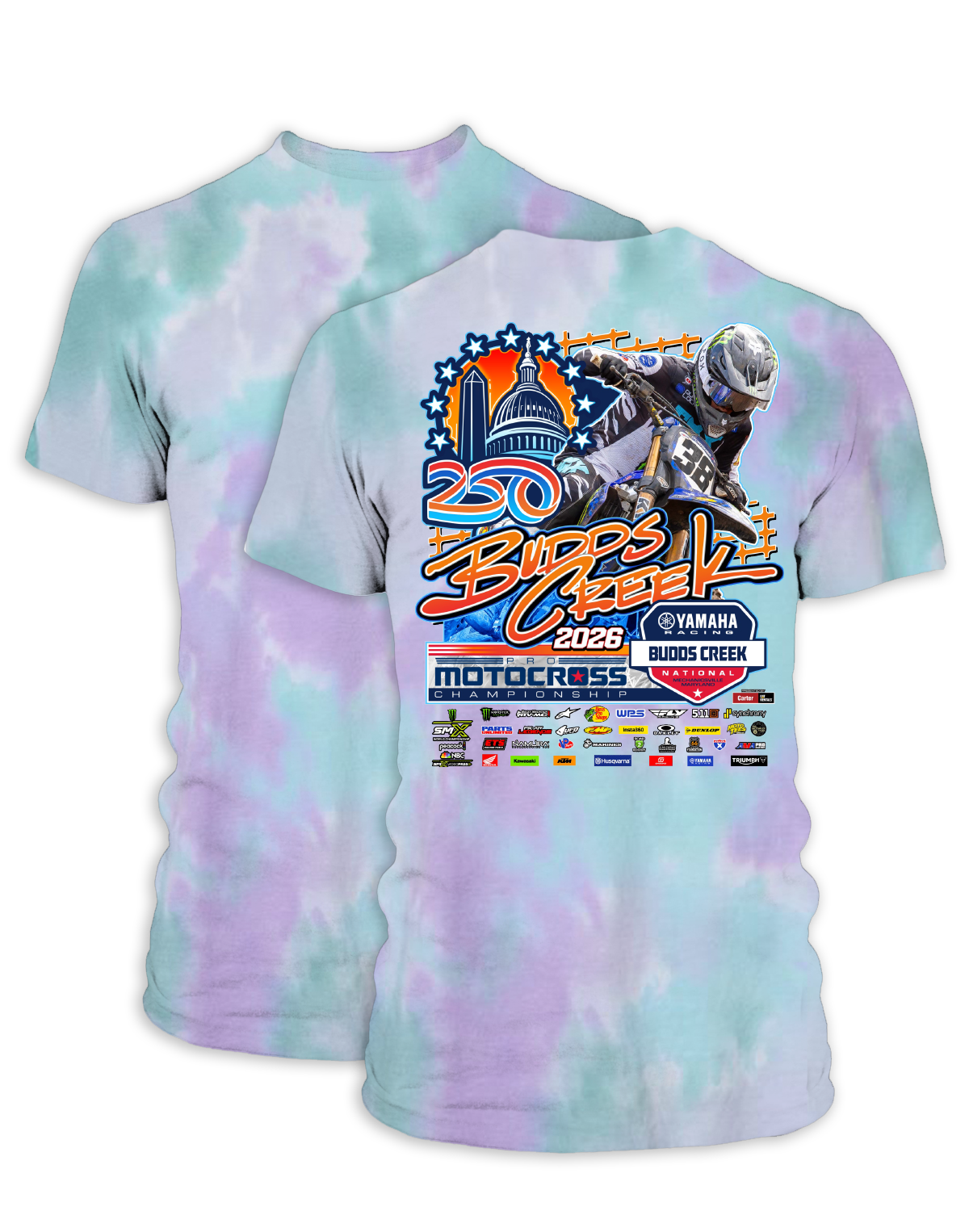 26 MX Budds Creek Main Adult Event T-Shirt