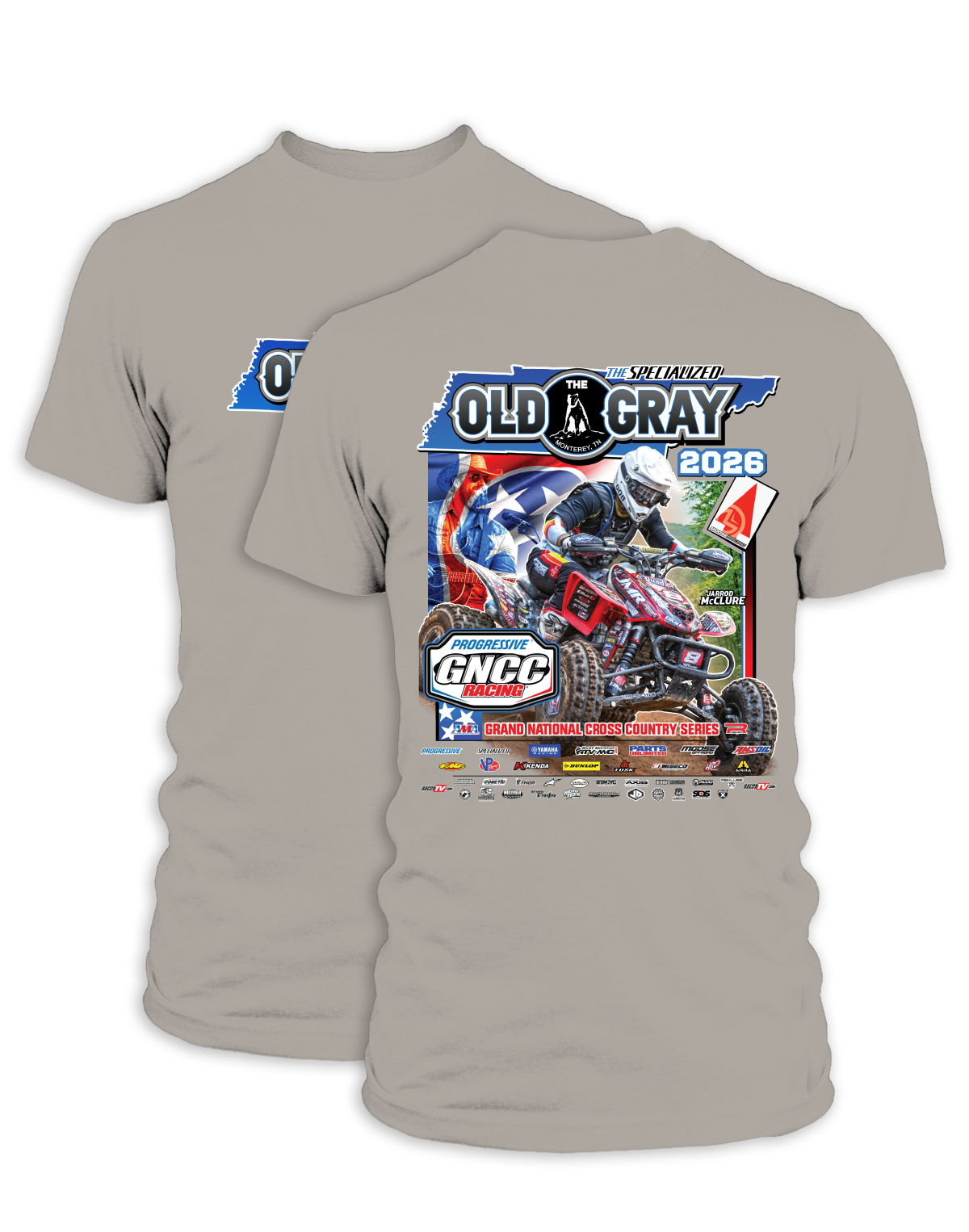 26 GNCC Old Gray Event Tee ATV