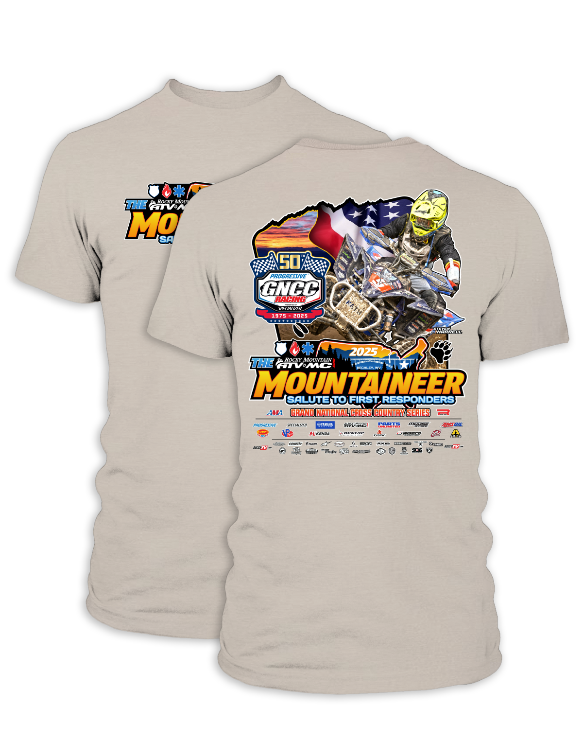 25 GNCC Mountaineer Event Tee ATV