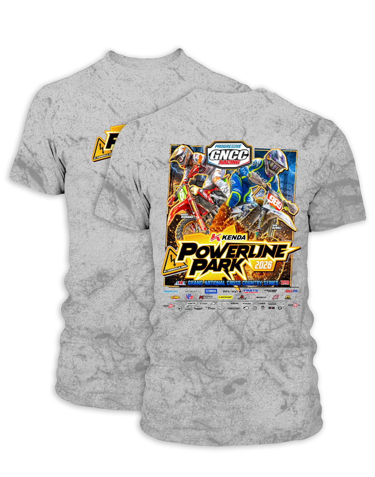 26 GNCC Powerline Park Event Tee Bike