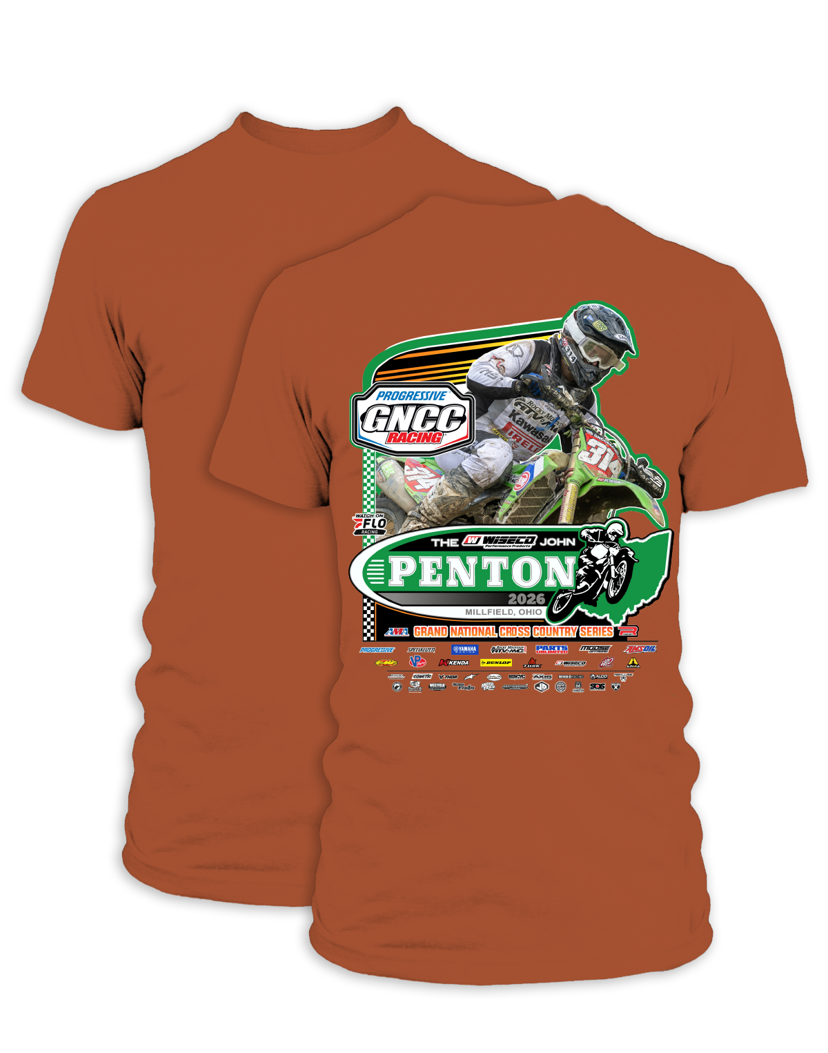 26 GNCC John Penton Event Tee Bike