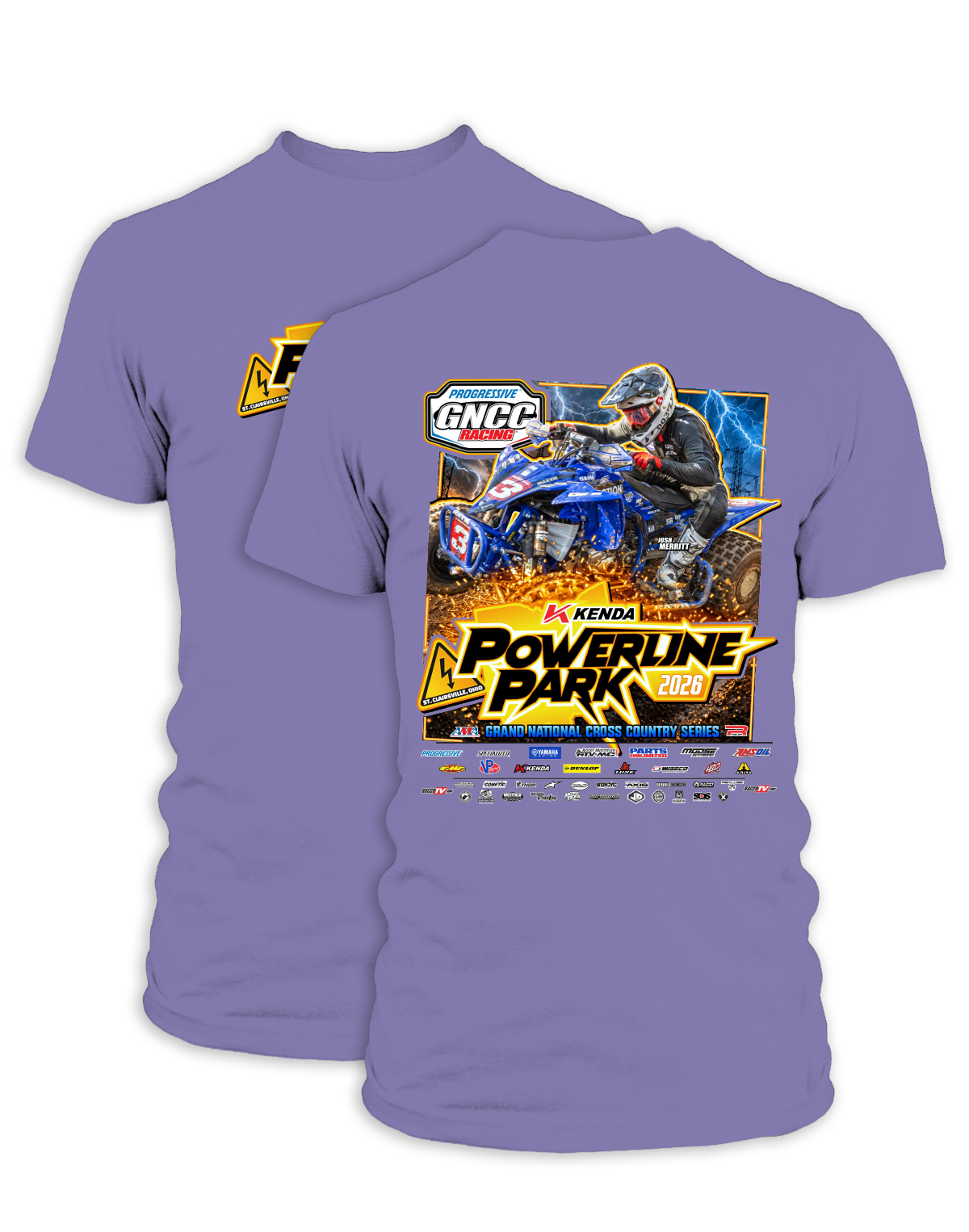 26 GNCC Powerline Park Event Tee ATV