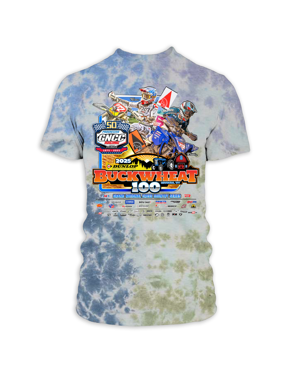 25 GNCC Buckwheat Event Tee Youth