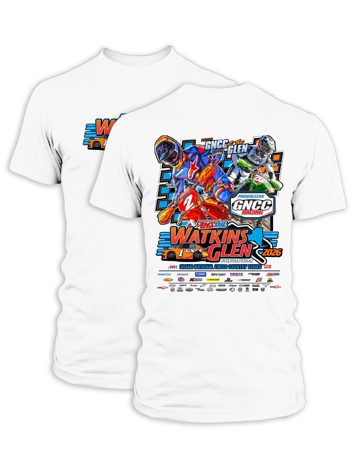 26 GNCC Watkins Glen Event Tee Bike