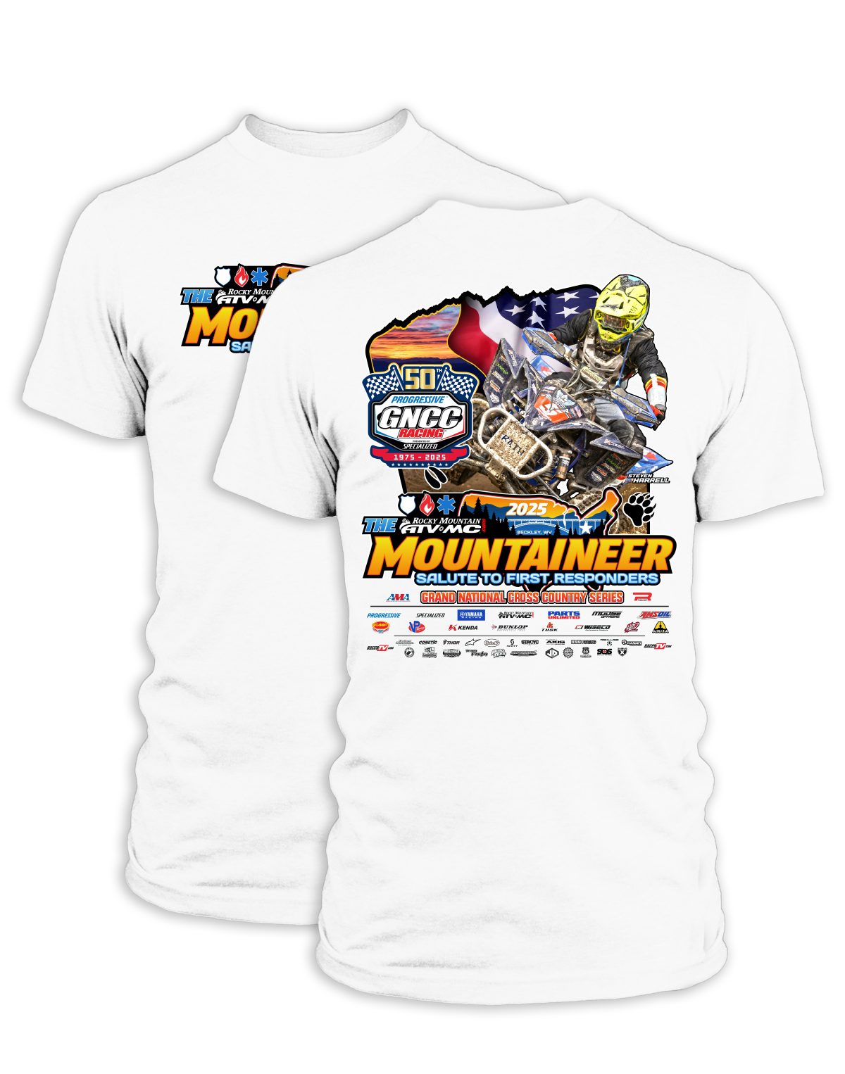 25 GNCC Mountaineer Event Tee ATV