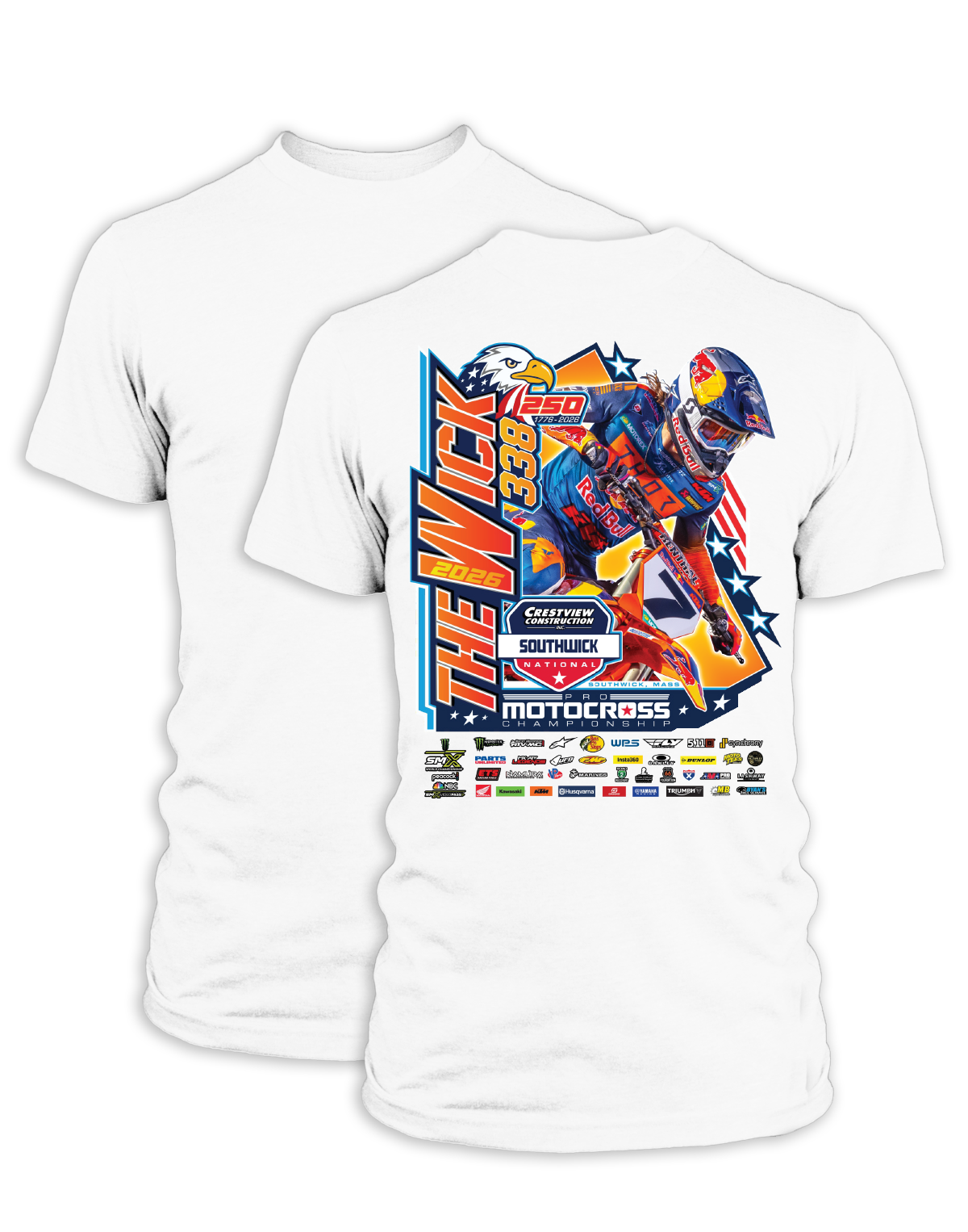 26 MX Southwick Event T-Shirt Adult