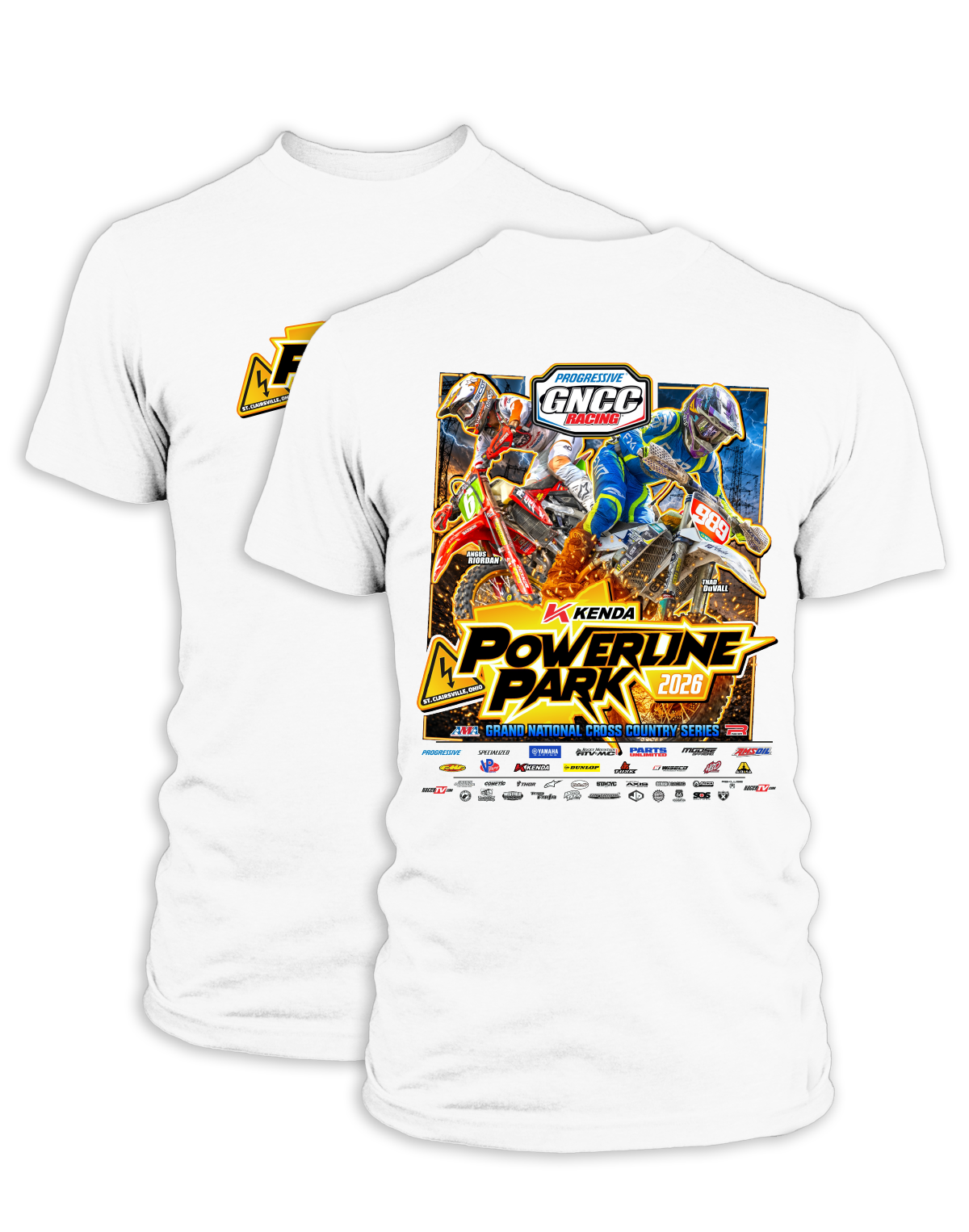 26 GNCC Powerline Park Event Tee Bike