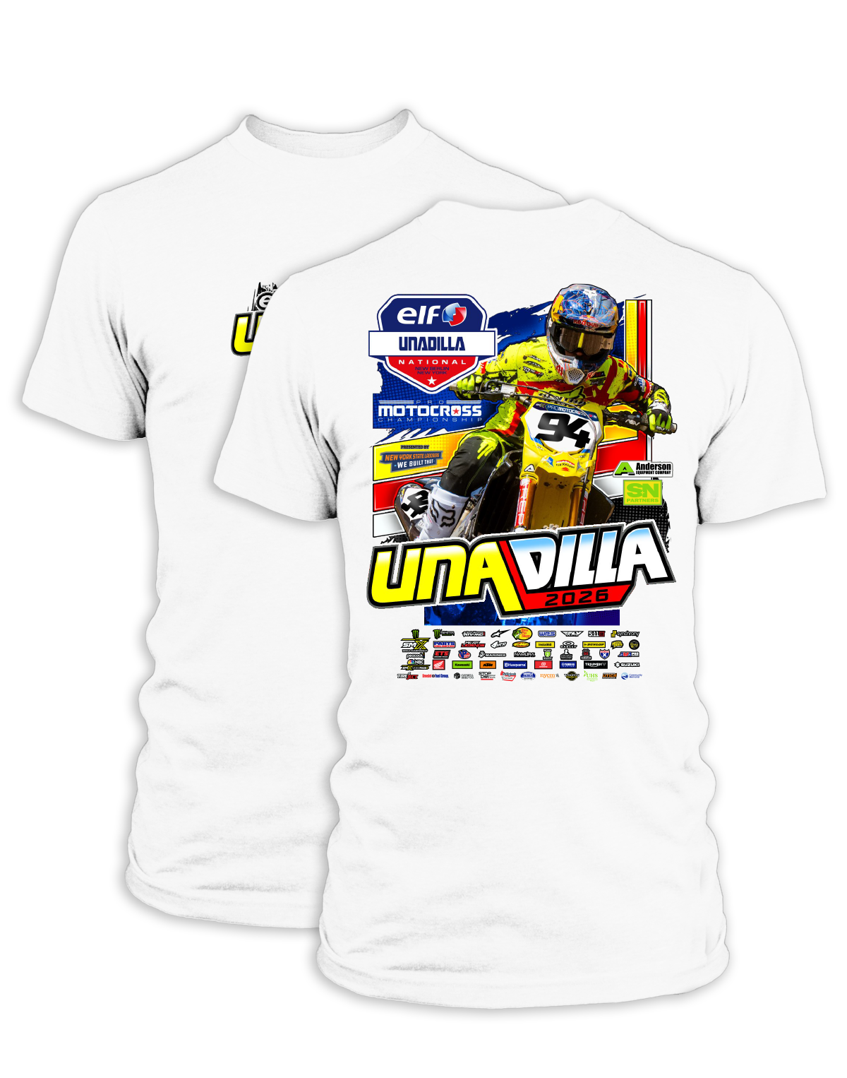 26 MX Unadilla Main Adult Event T-Shirt