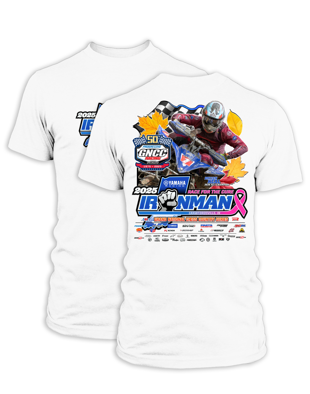 25 GNCC Ironman Event Tee ATV