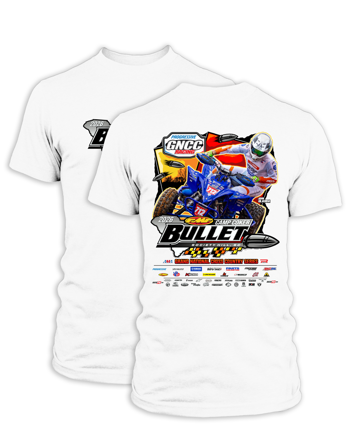 26 GNCC Camp Coker Event Tee ATV