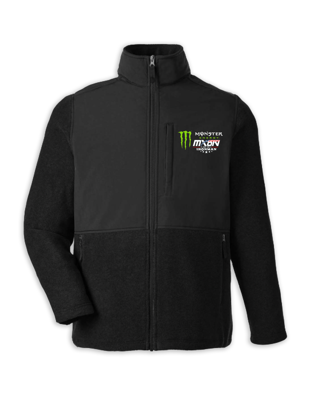 25 MXON Ironman Embroidered Fleece Specialty Embroidered