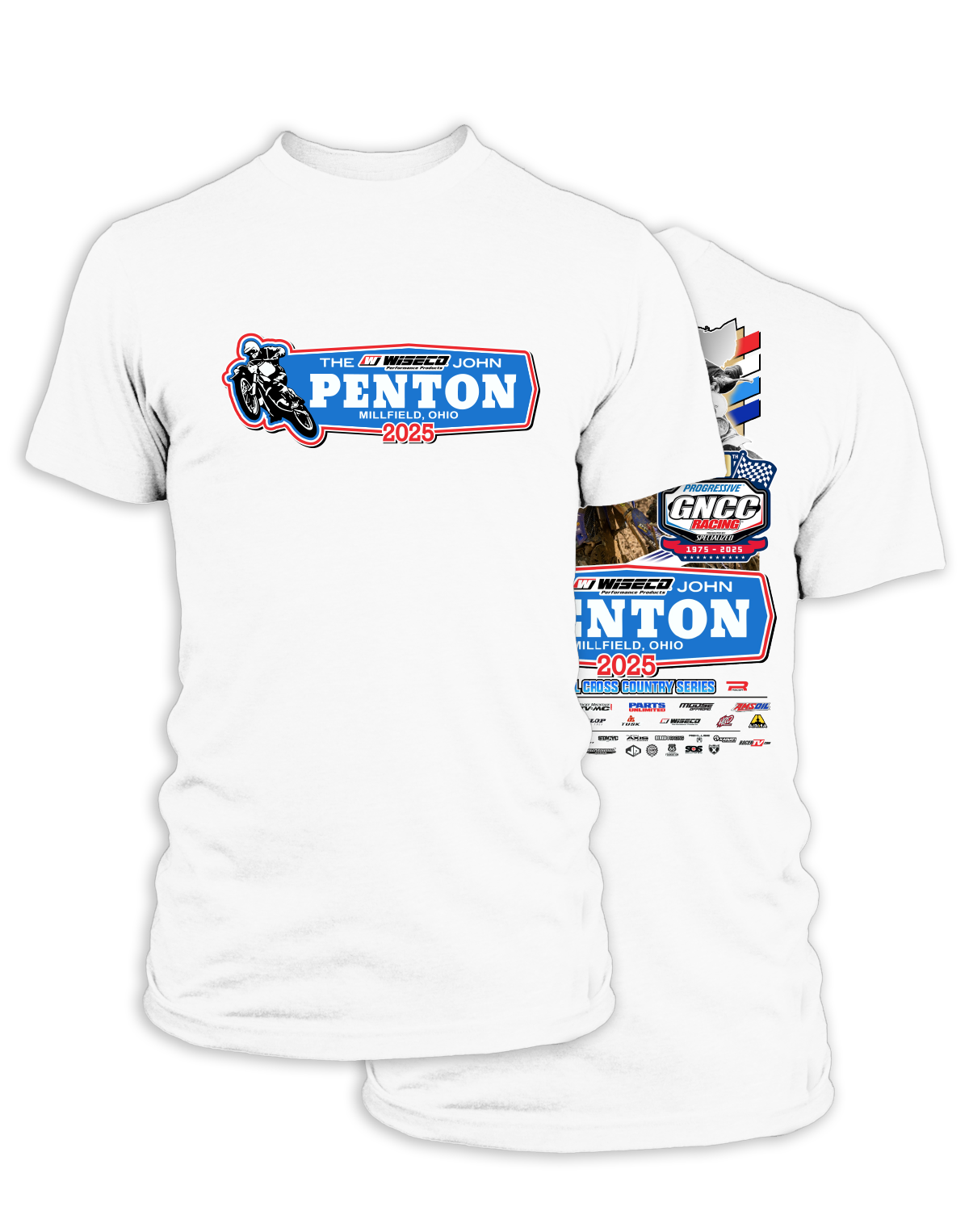 25 GNCC John Penton Event Tee Bike