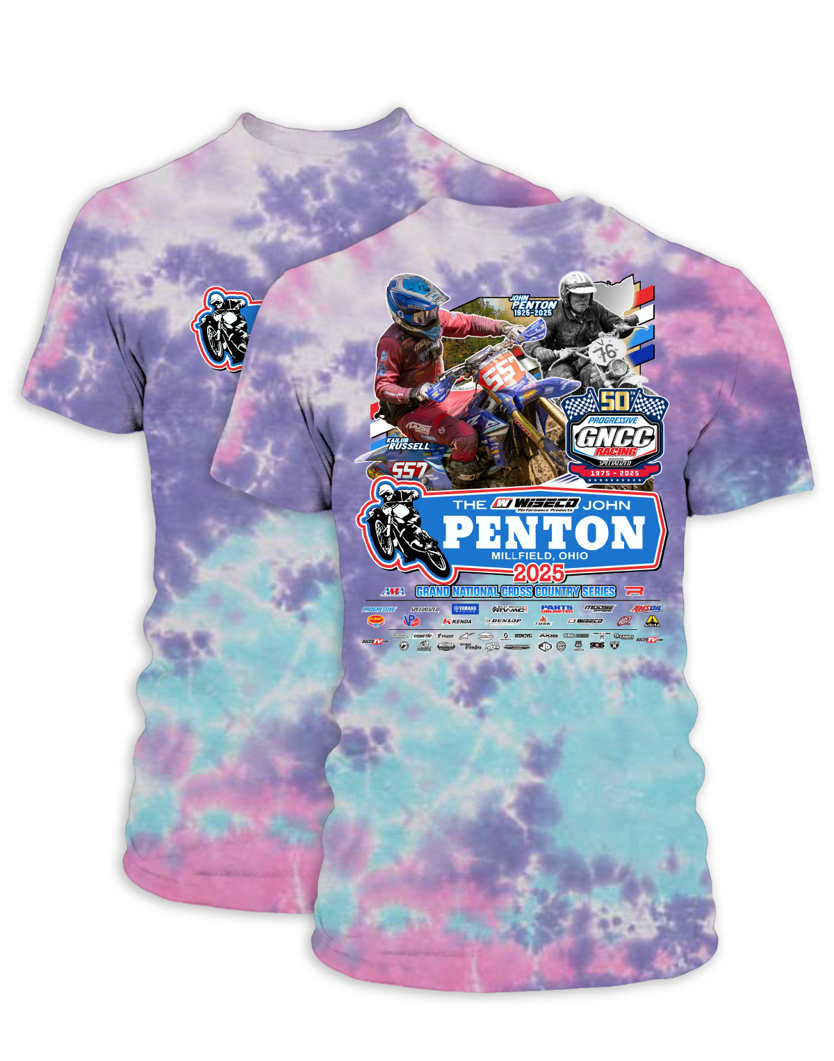 25 GNCC John Penton Event Tee Bike