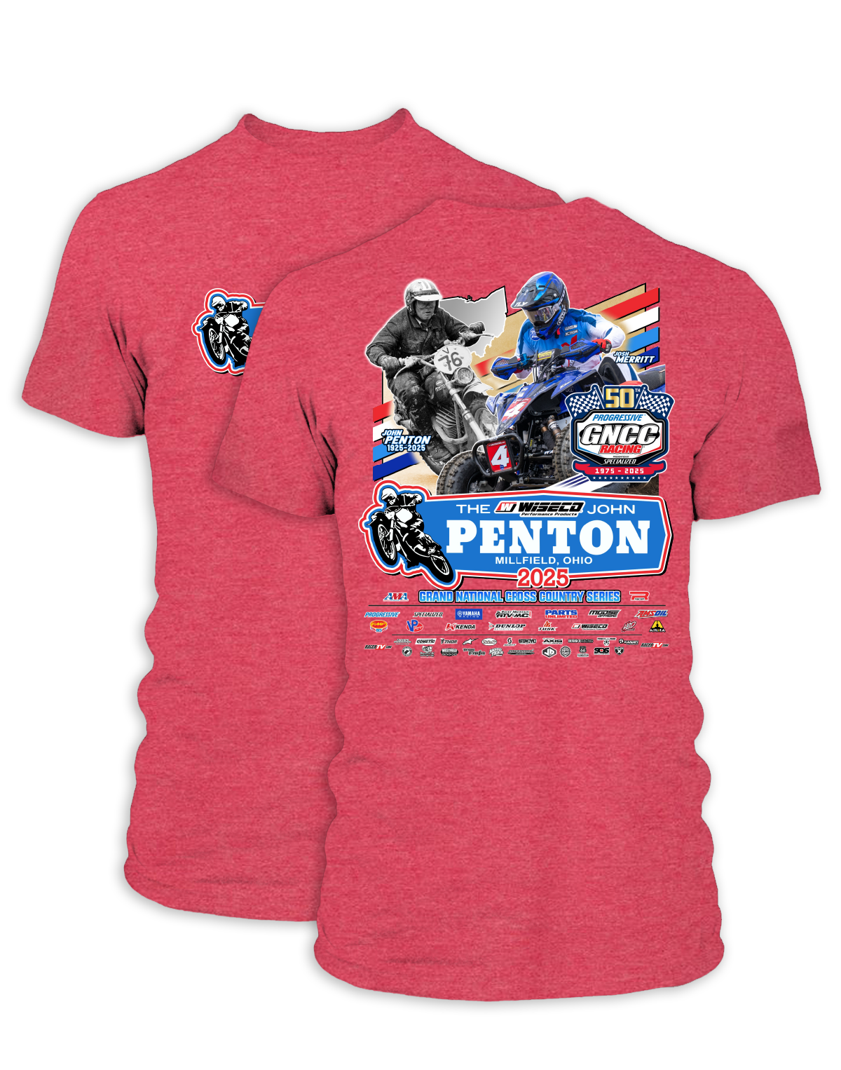 25 GNCC John Penton Event Tee ATV
