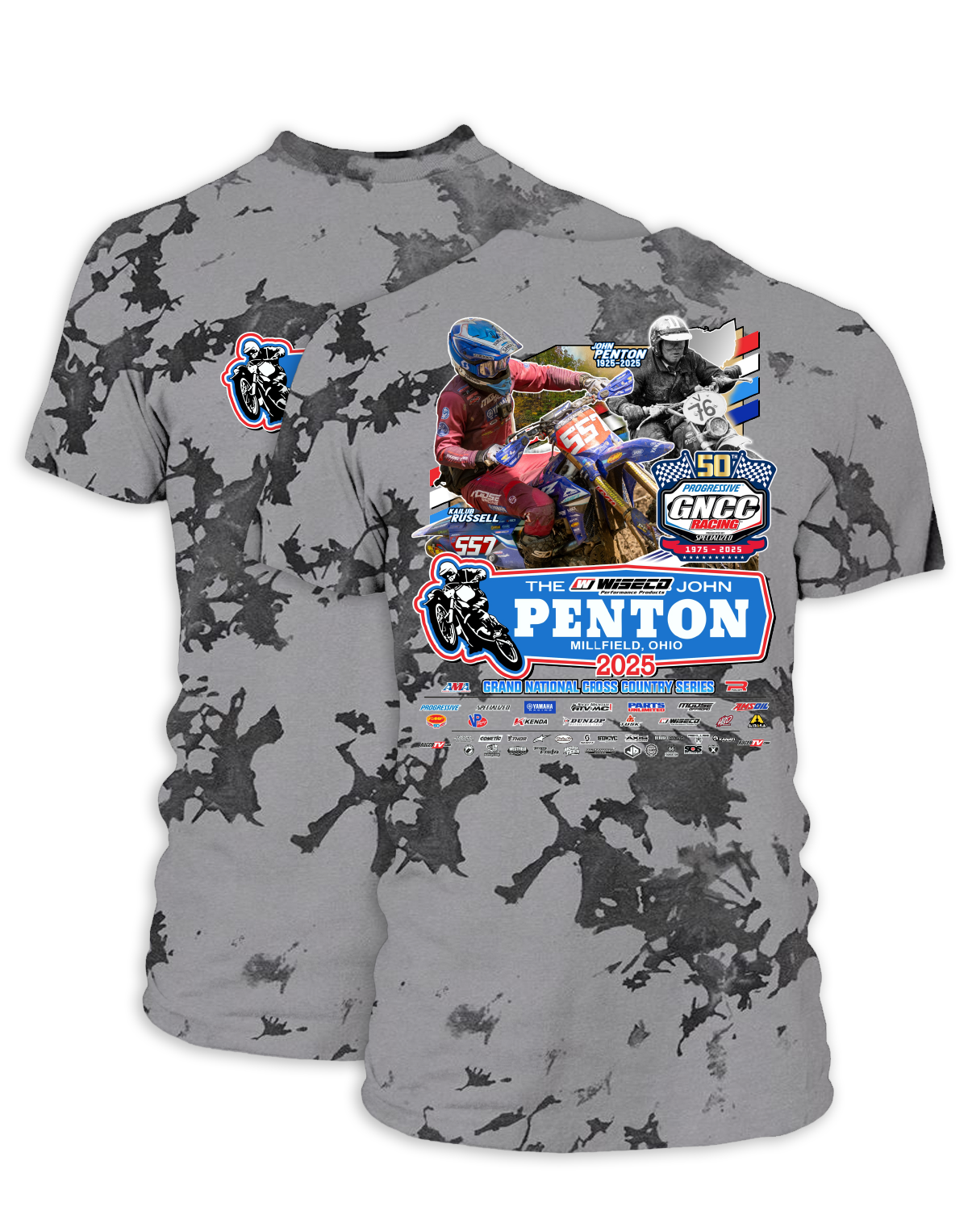 25 GNCC John Penton Event Tee Bike