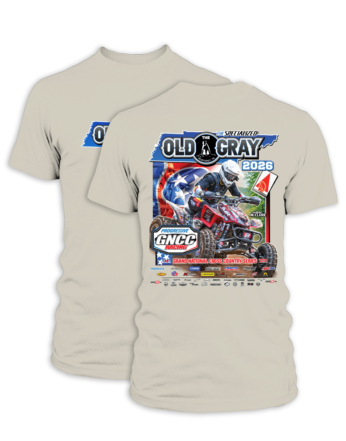 26 GNCC Old Gray Event Tee ATV