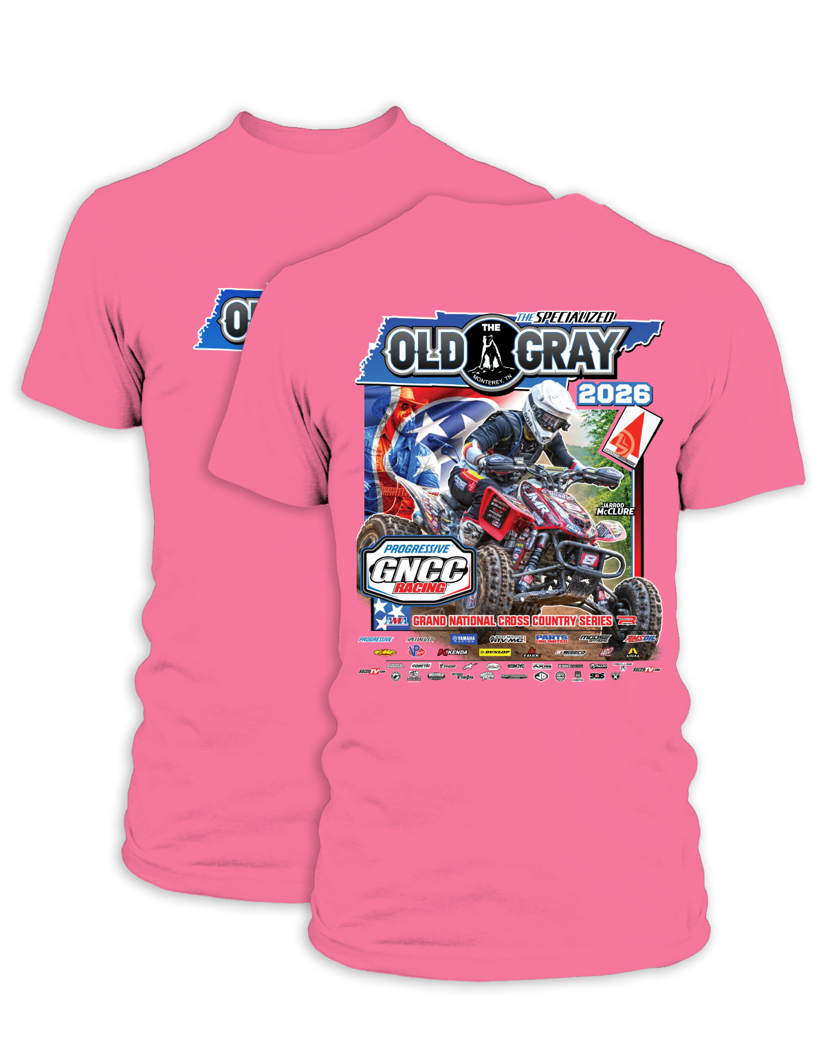26 GNCC Old Gray Event Tee ATV