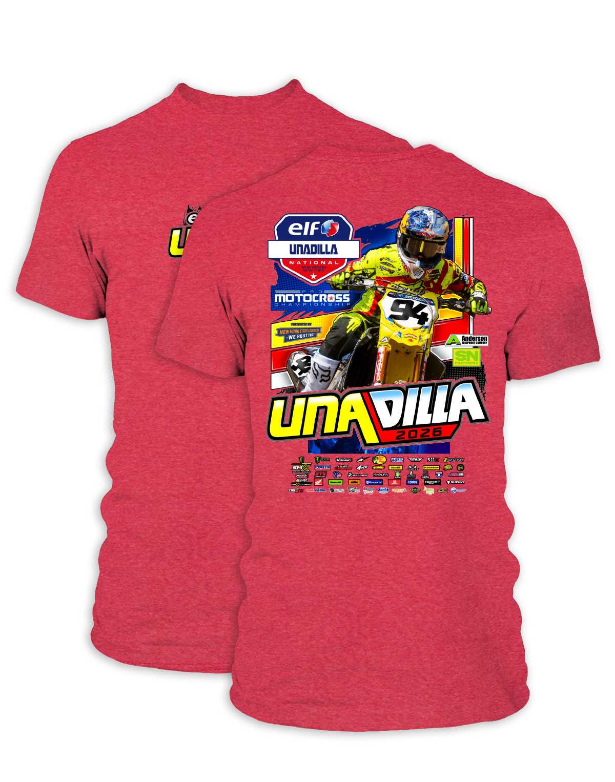 26 MX Unadilla Main Adult Event T-Shirt