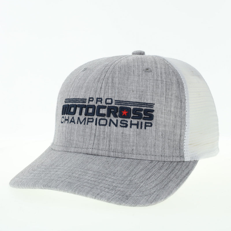 MX Series Legacy Mid-Pro Trucker Hat [Grey/White]