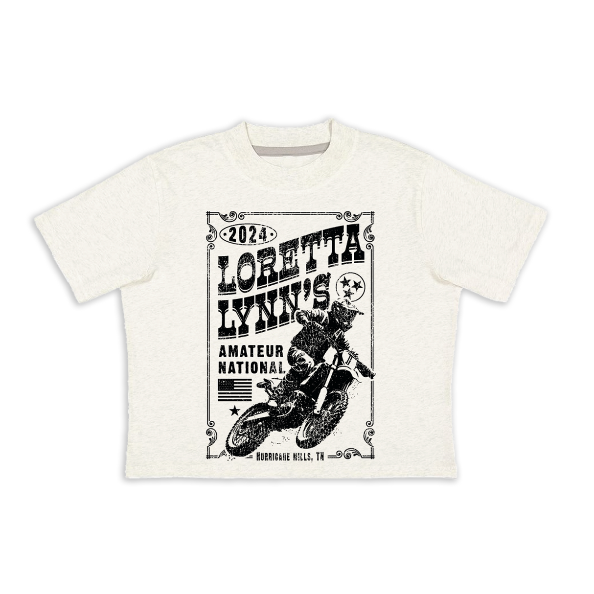 2024 Loretta Lynn’s Amateur Women’s Boxy Crop Tee