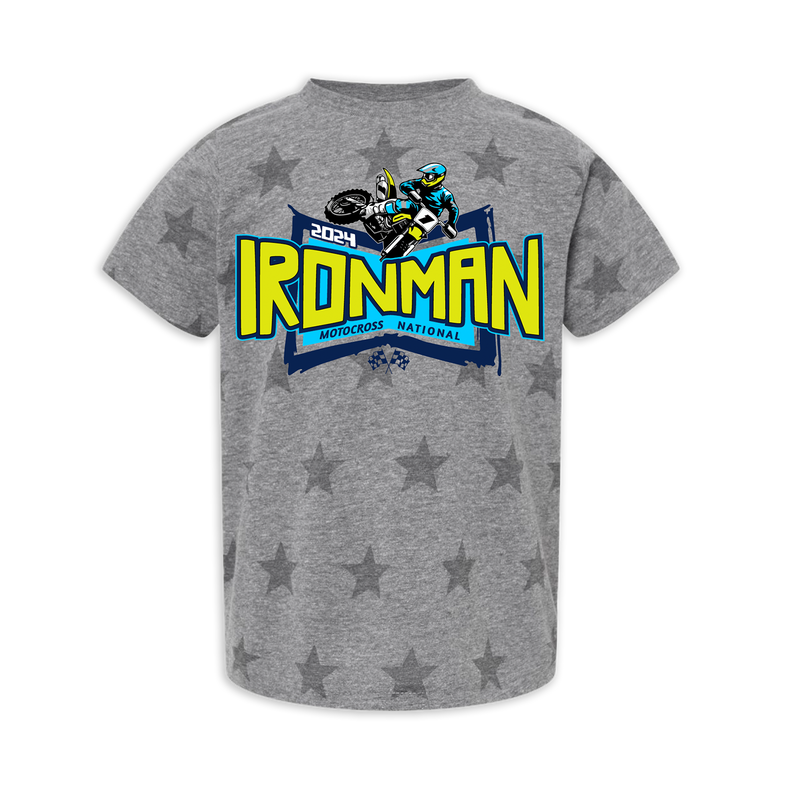 2024 MX Ironman Toddler Granite Star T-Shirt