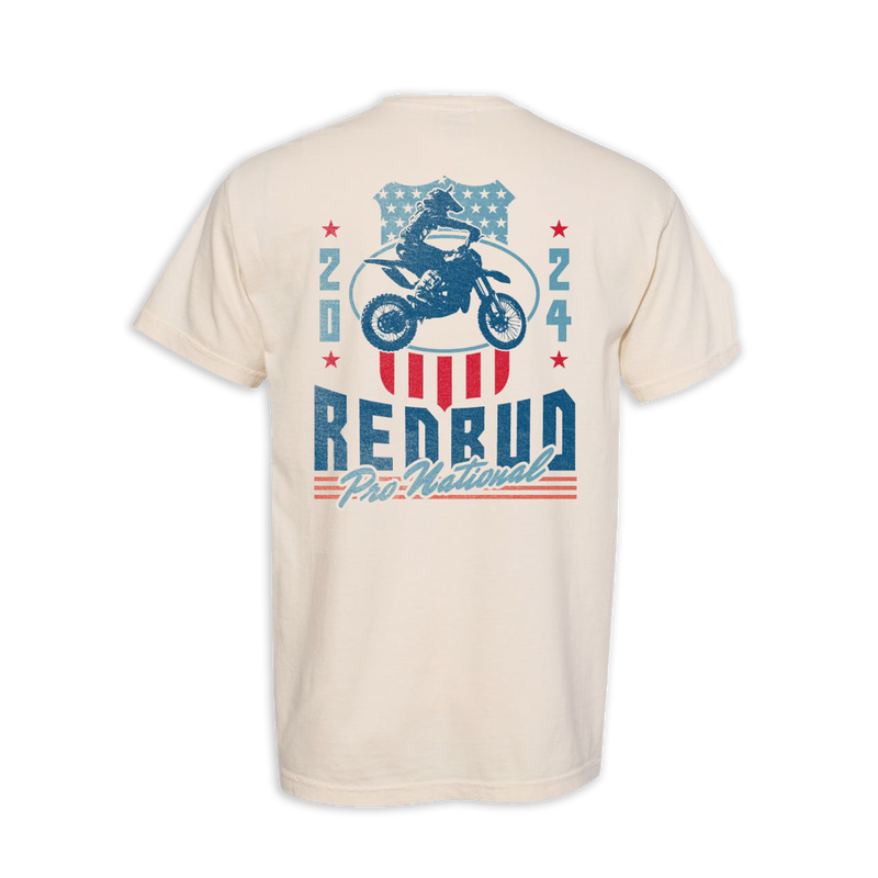 2024 MX Redbud Adult Liberty Specialty Ivory T-shirt