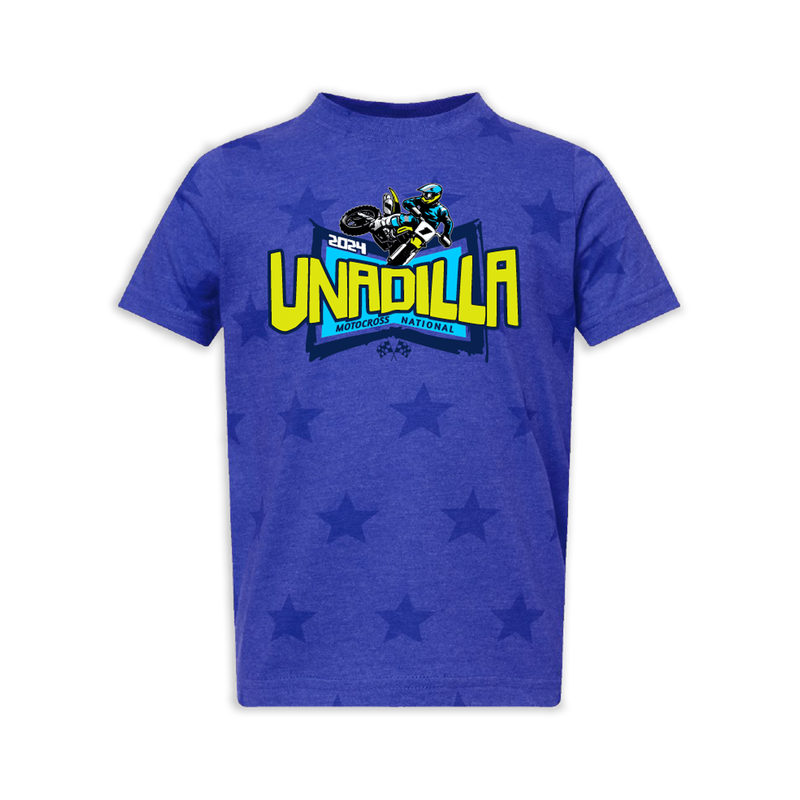 2024 MX Unadilla Toddler Royal Star T-Shirt