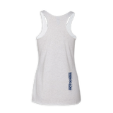 2024 MX Unadilla Ladies Heather White Tank Top