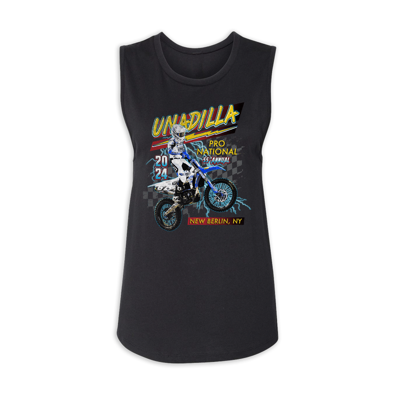 2024 MX Unadilla Ladies Rumble Black Tank Top